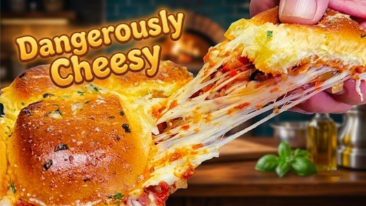 Dangerously Cheesy Pizza Sliders (The Ultimate Crowd Pleaser!)