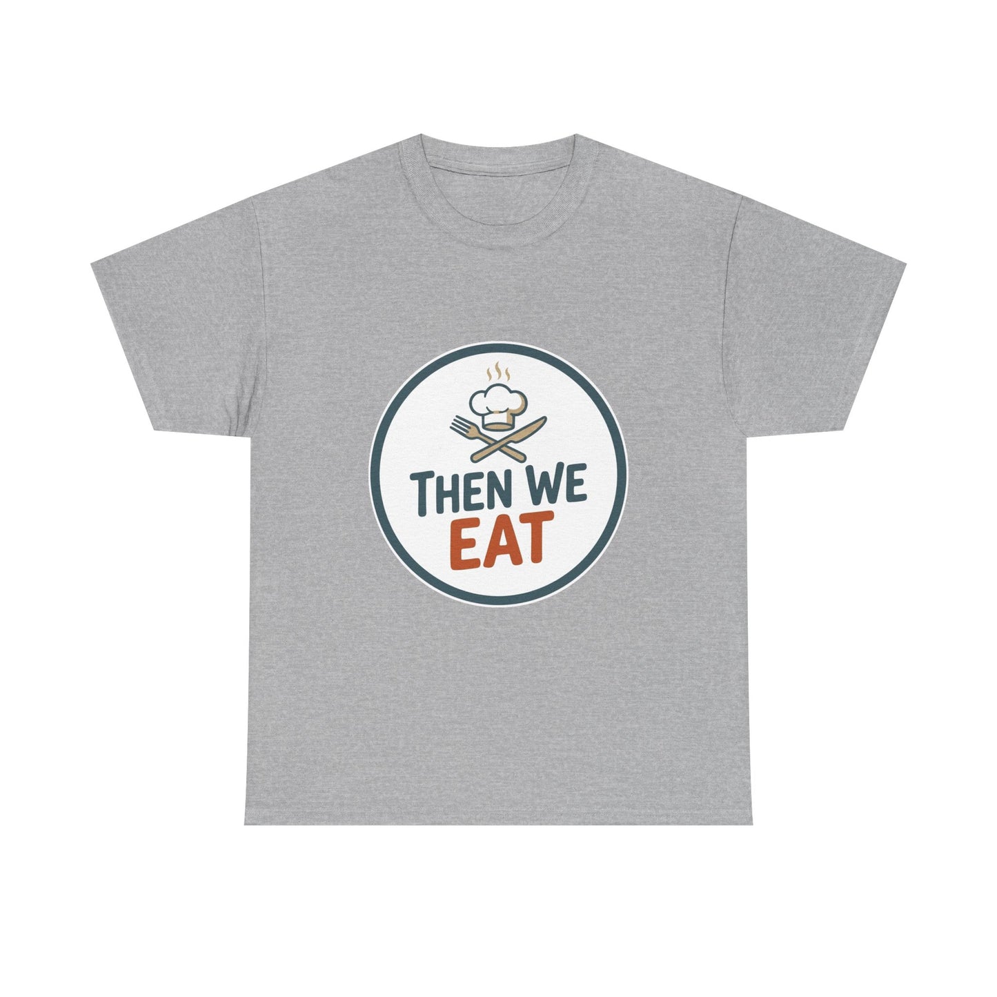 Men's "Then We Eat" Official Chef Logo Tee