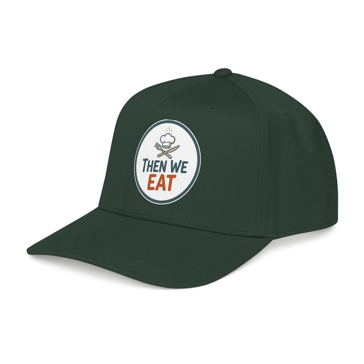 "Then We Eat" Chef Logo Baseball Hat