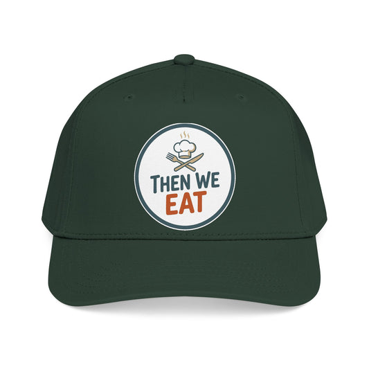 "Then We Eat" Chef Logo Baseball Hat
