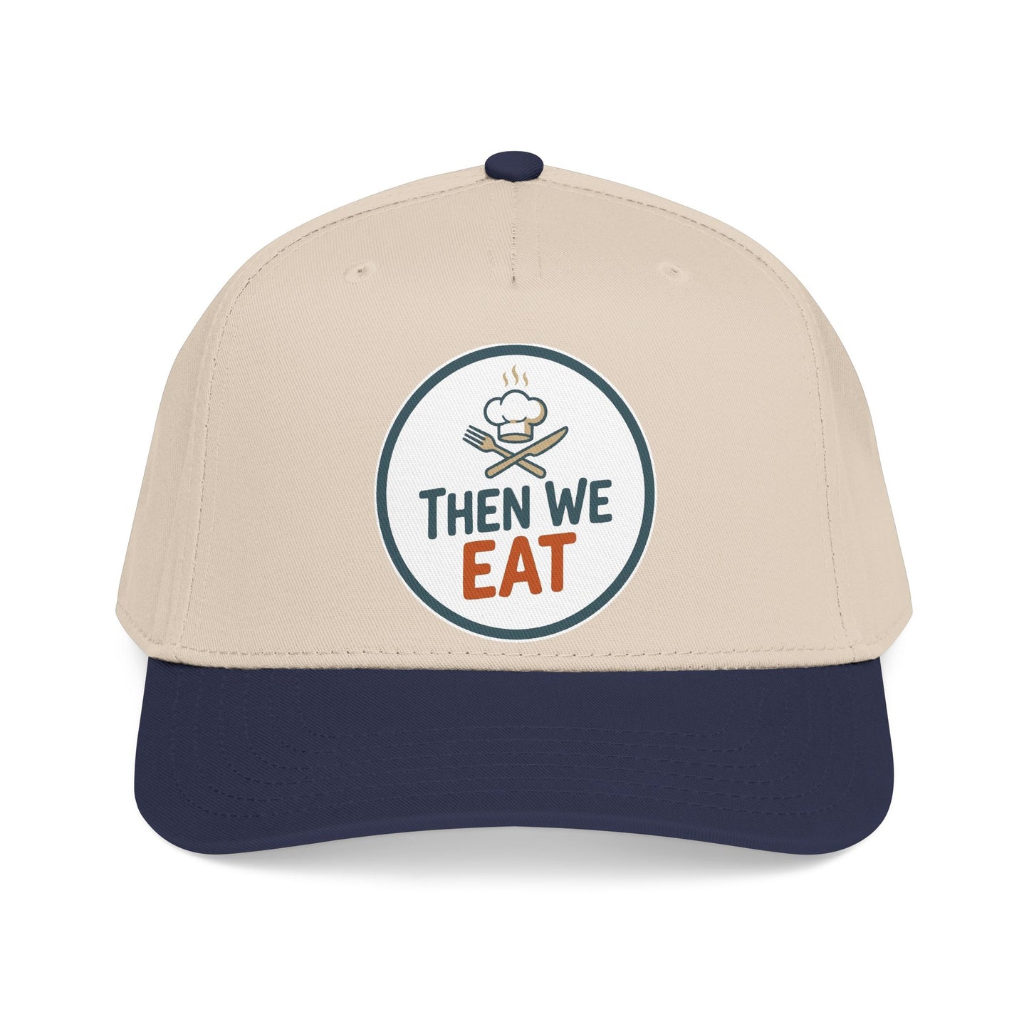 "Then We Eat" Chef Logo Baseball Hat