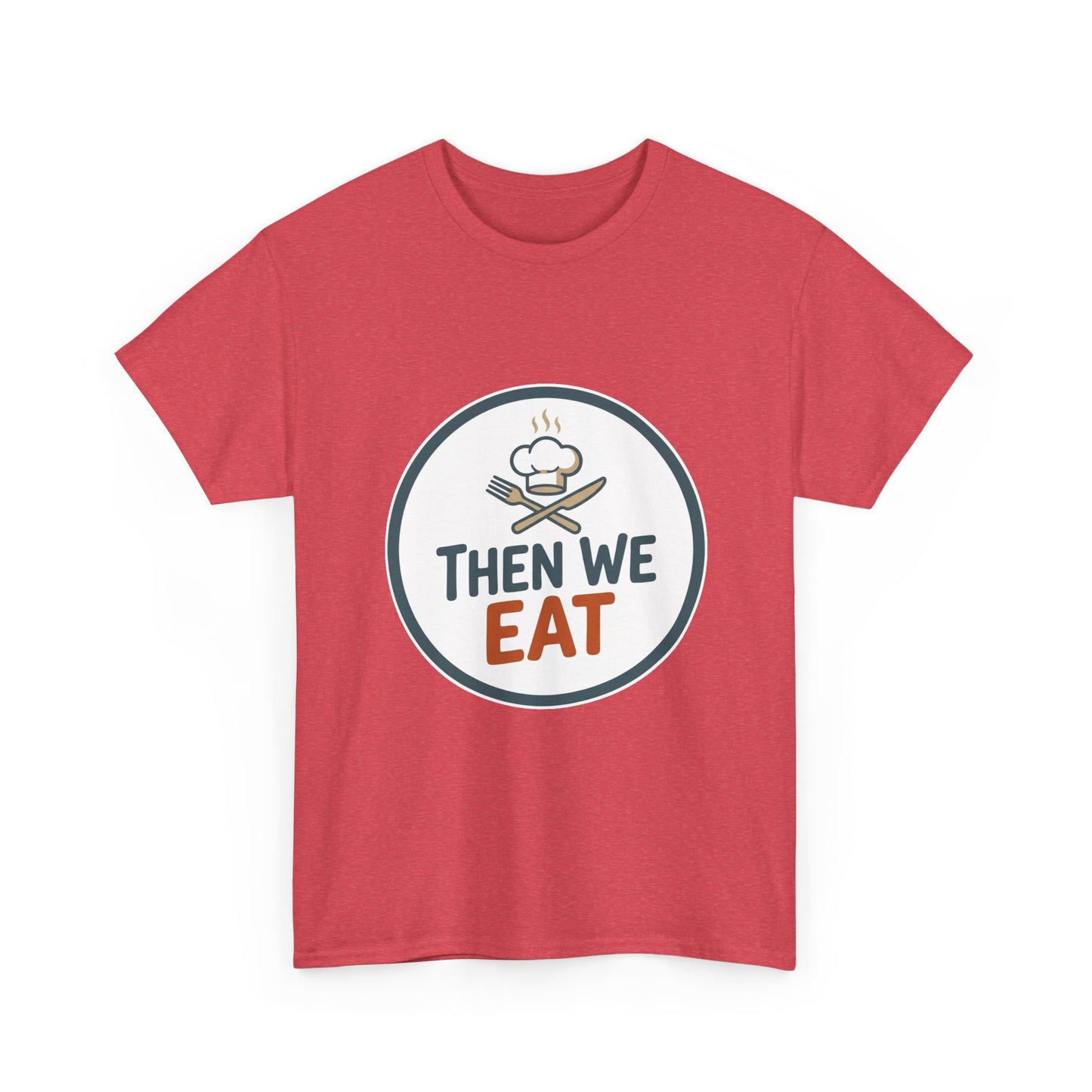Men's "Then We Eat" Official Chef Logo Tee