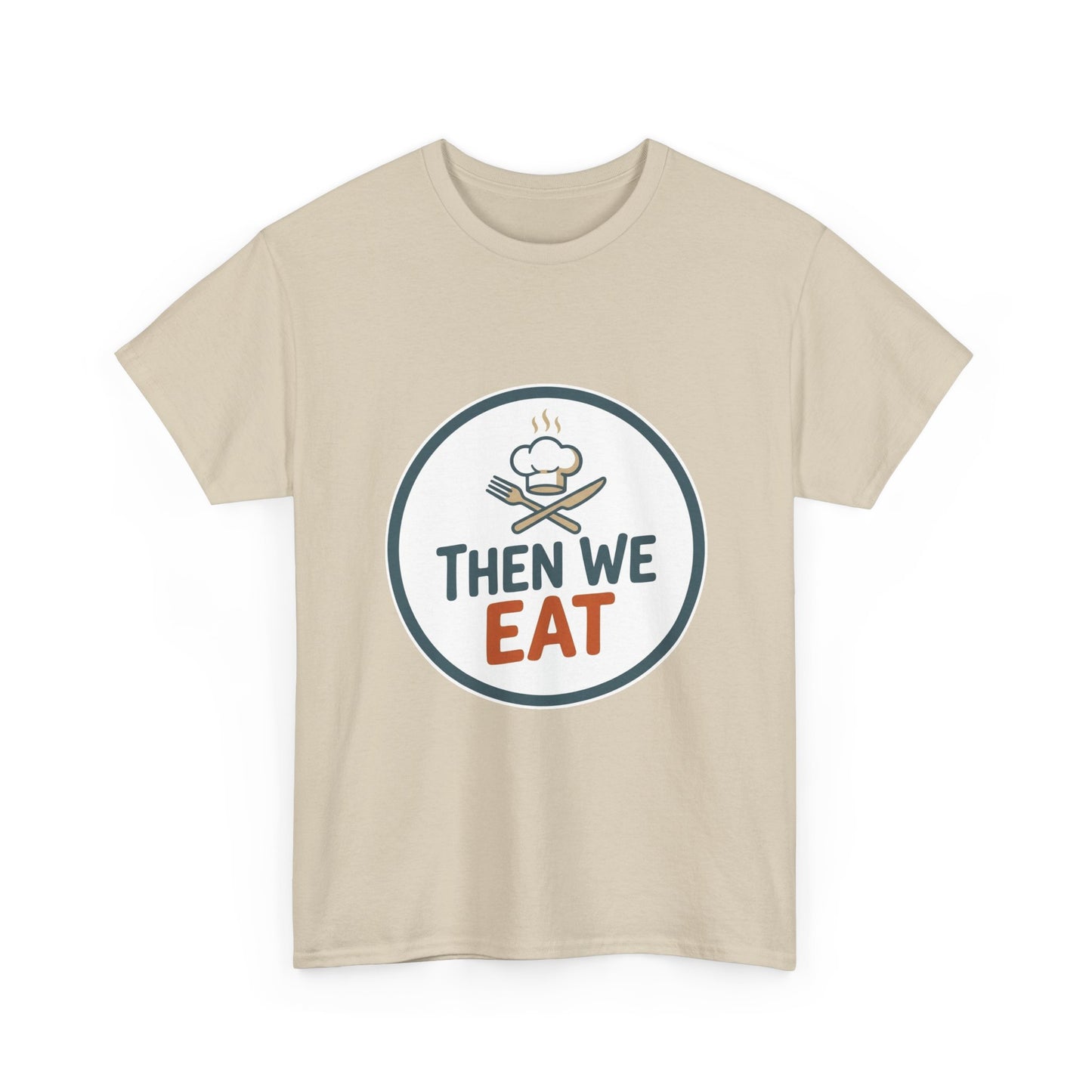 Men's "Then We Eat" Official Chef Logo Tee