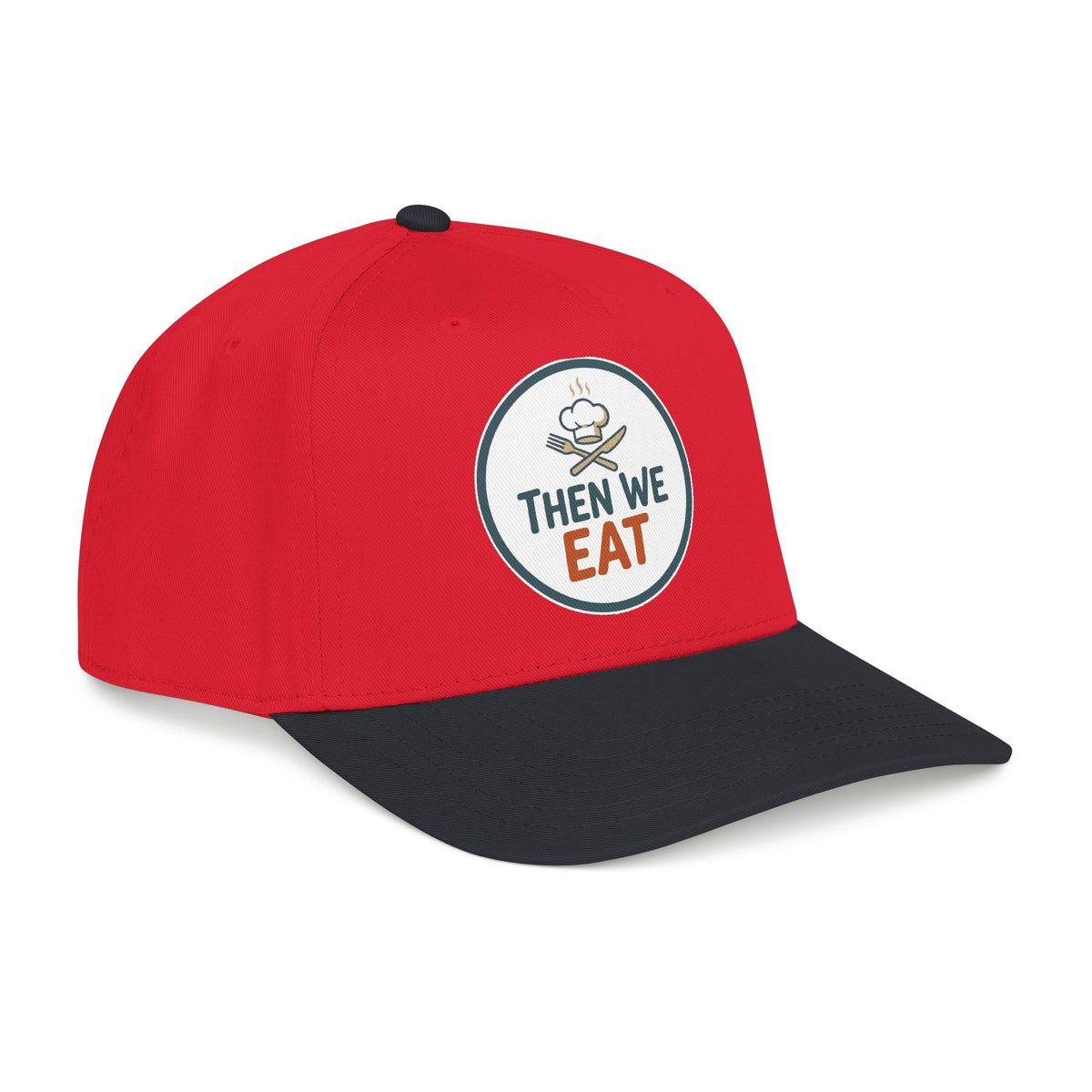 "Then We Eat" Chef Logo Baseball Hat