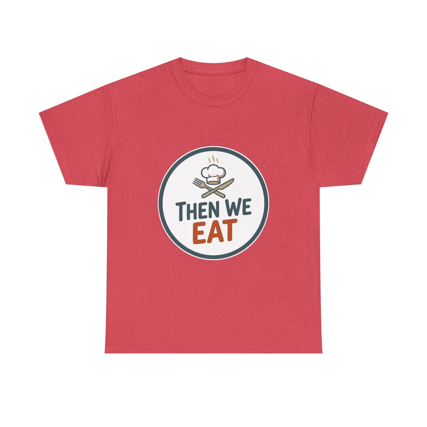 Men's "Then We Eat" Official Chef Logo Tee