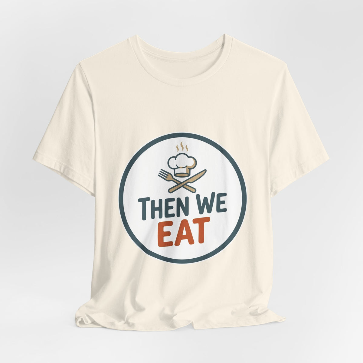 Women’s “Then We Eat" Official Chef Logo Tee