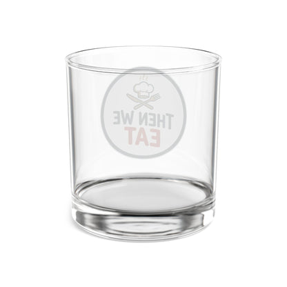 Then We Eat Official Chef Logo Rocks Glass