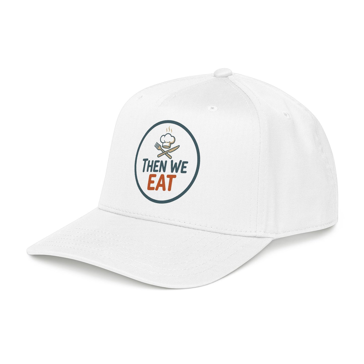 "Then We Eat" Chef Logo Baseball Hat