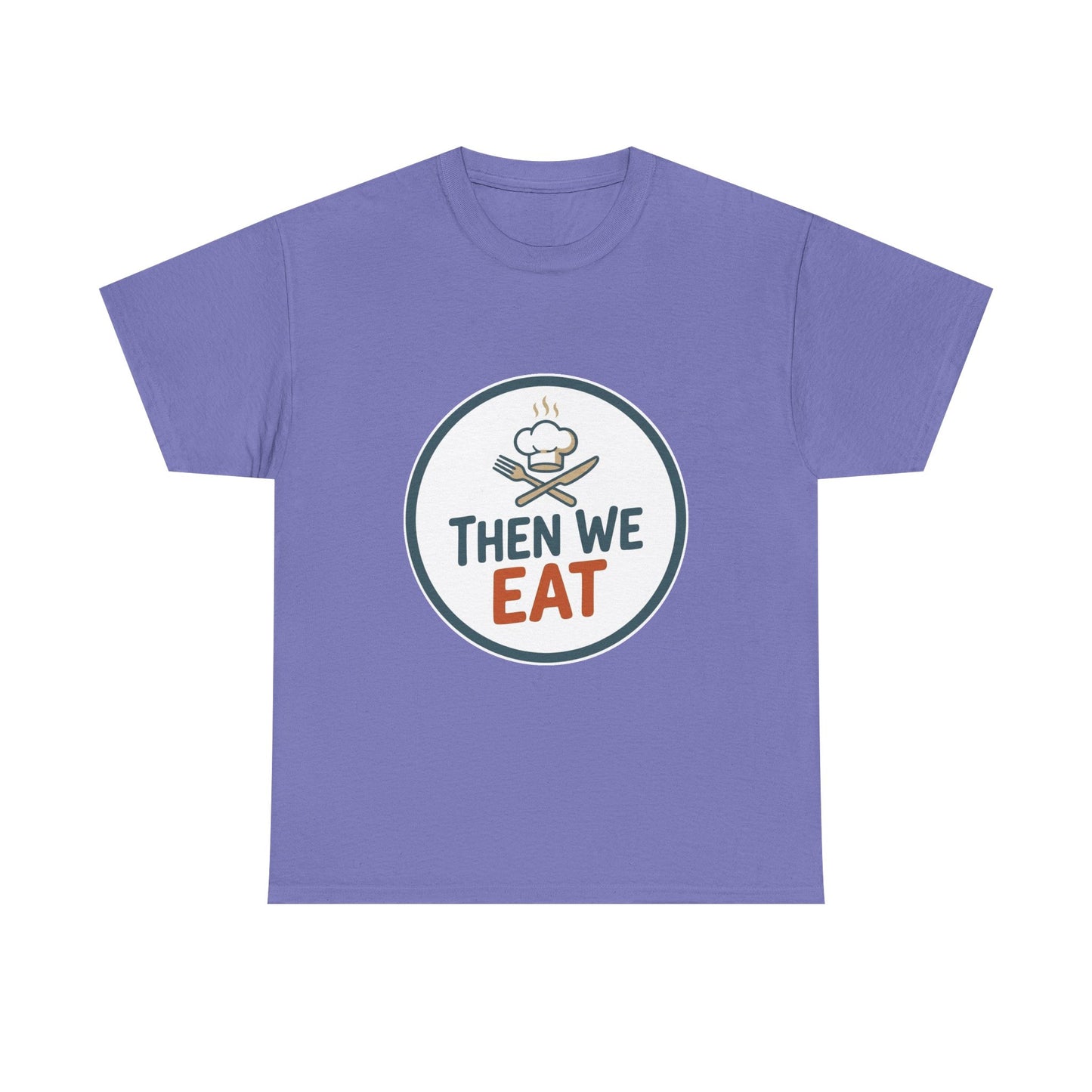 Men's "Then We Eat" Official Chef Logo Tee
