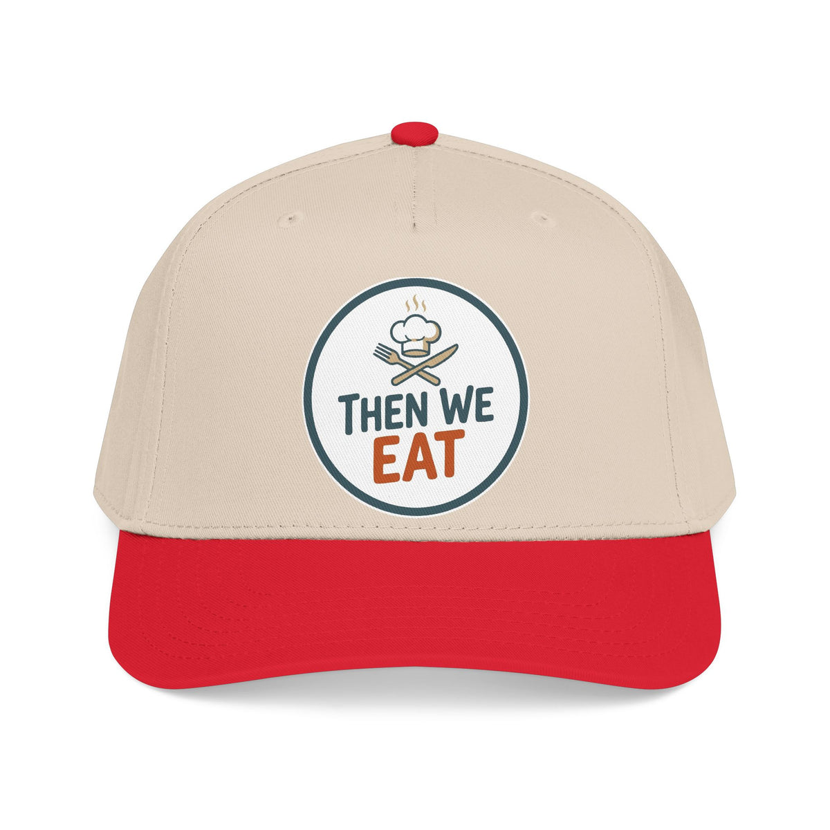 "Then We Eat" Chef Logo Baseball Hat