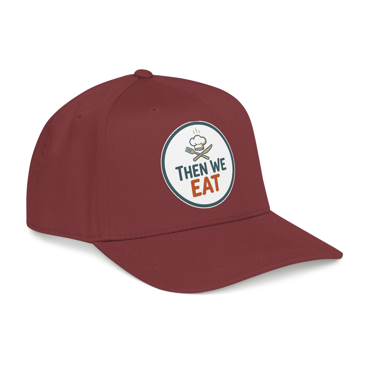 "Then We Eat" Chef Logo Baseball Hat