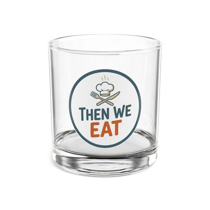Then We Eat Official Chef Logo Rocks Glass