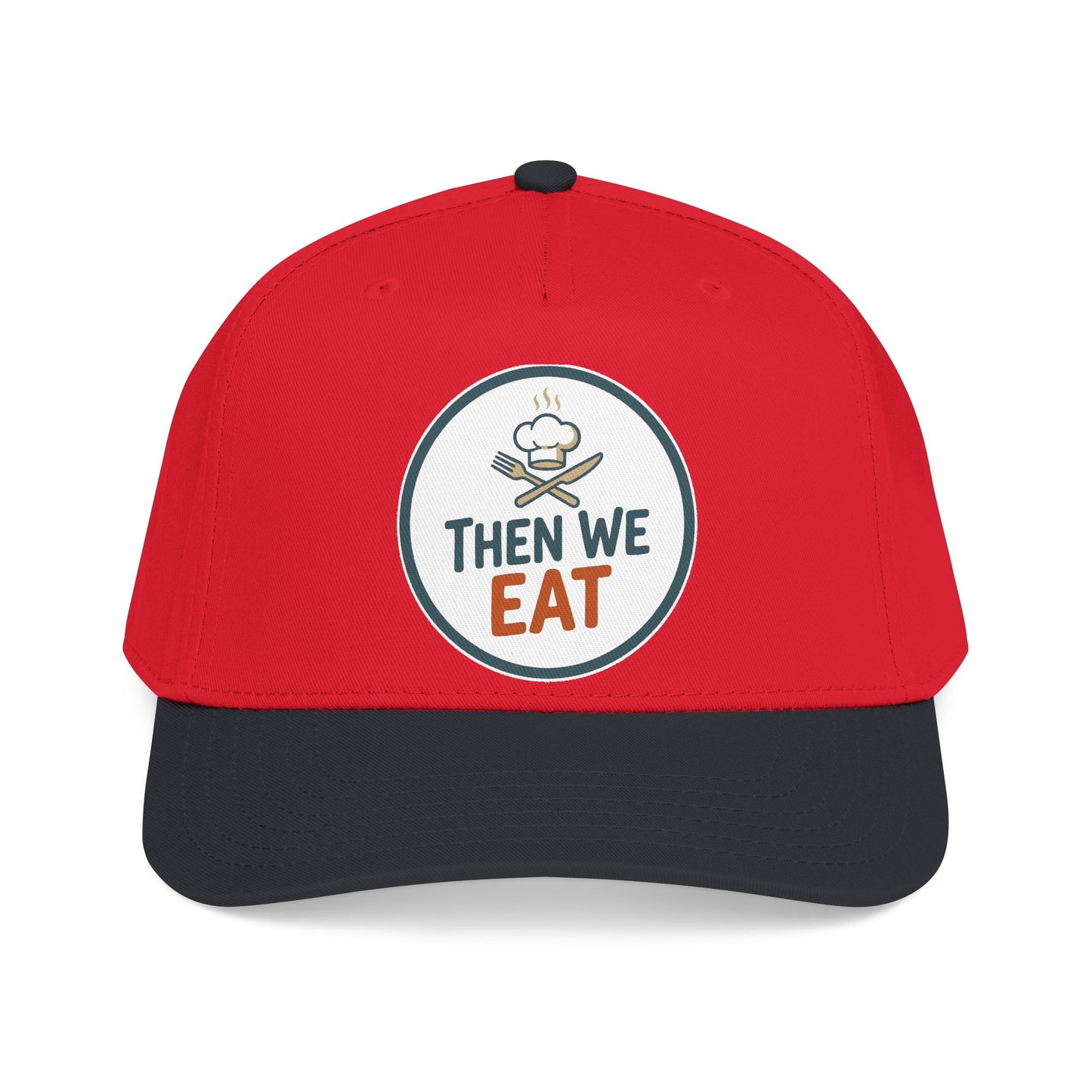 "Then We Eat" Chef Logo Baseball Hat