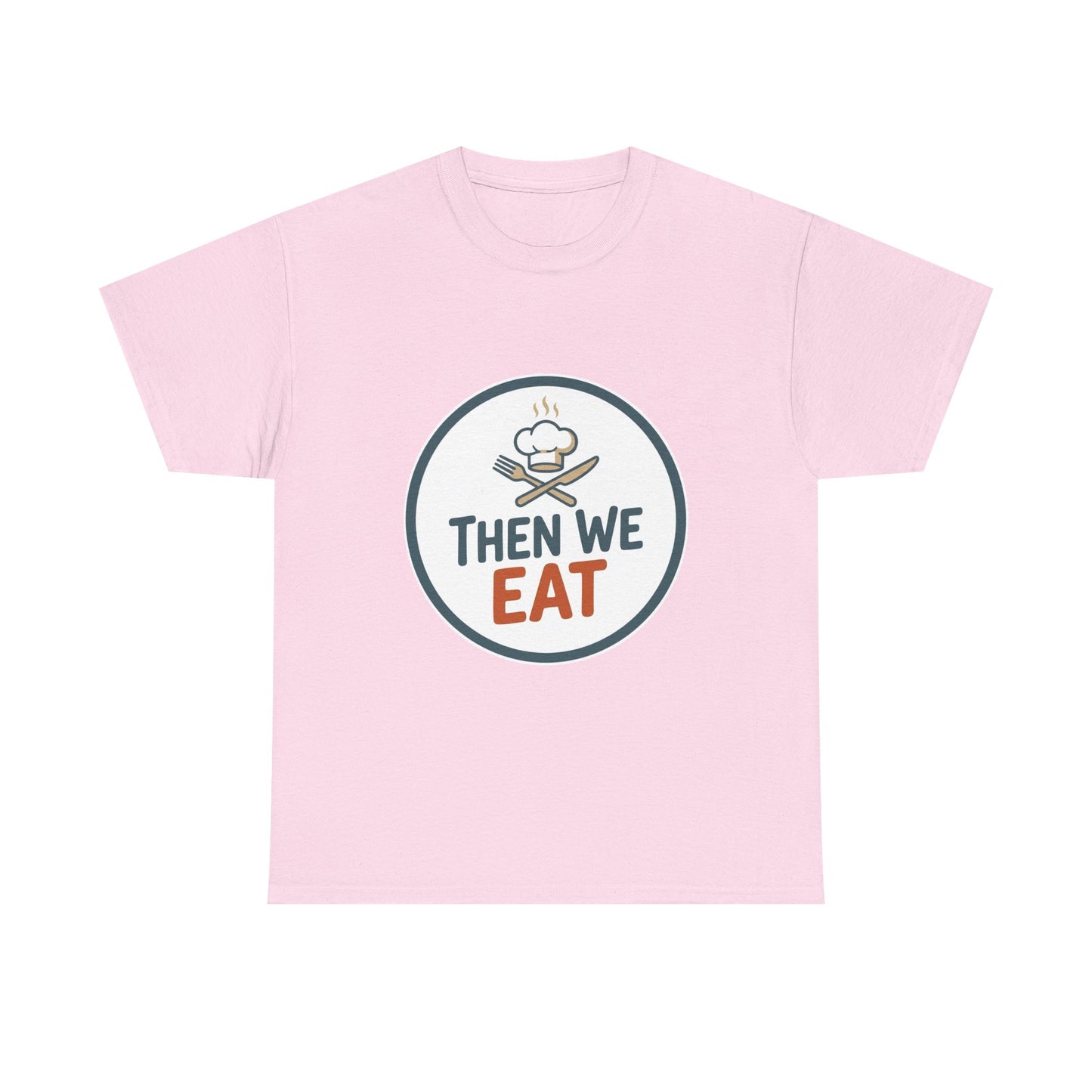 Men's "Then We Eat" Official Chef Logo Tee