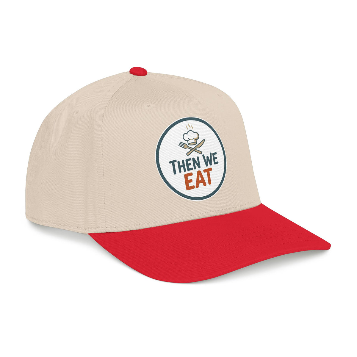 "Then We Eat" Chef Logo Baseball Hat