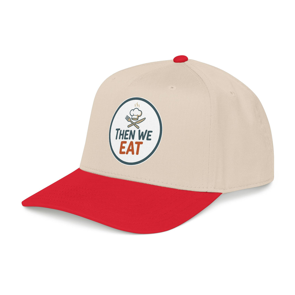 "Then We Eat" Chef Logo Baseball Hat