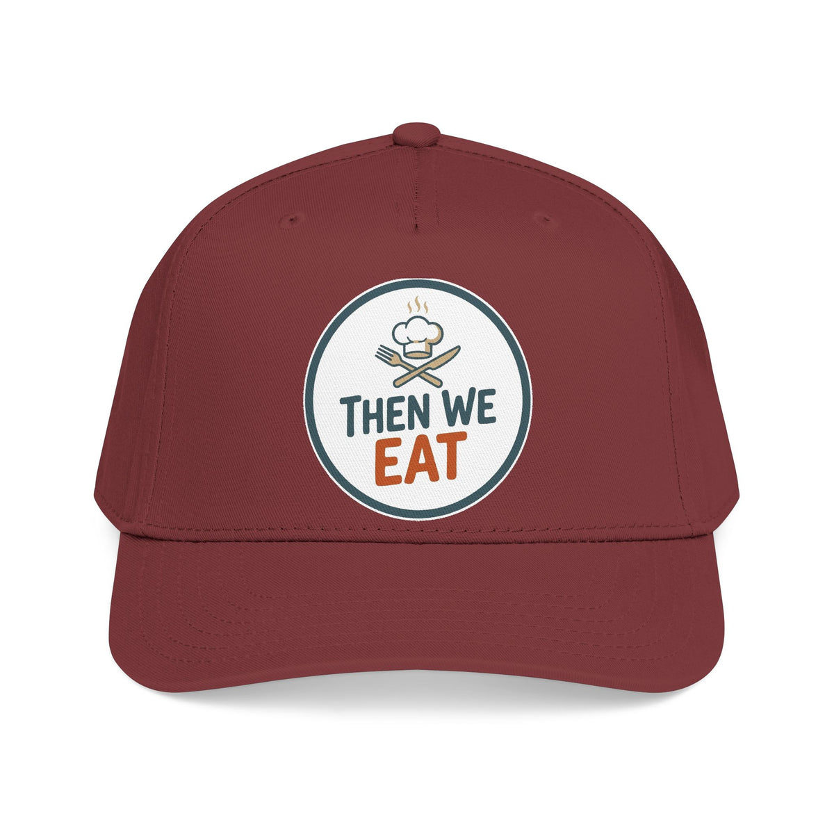 "Then We Eat" Chef Logo Baseball Hat