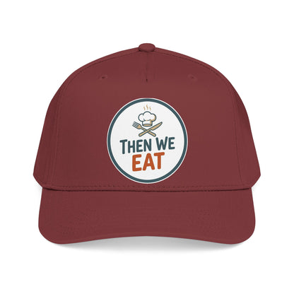 "Then We Eat" Chef Logo Baseball Hat