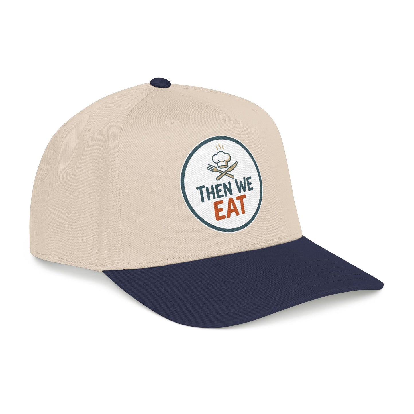 "Then We Eat" Chef Logo Baseball Hat
